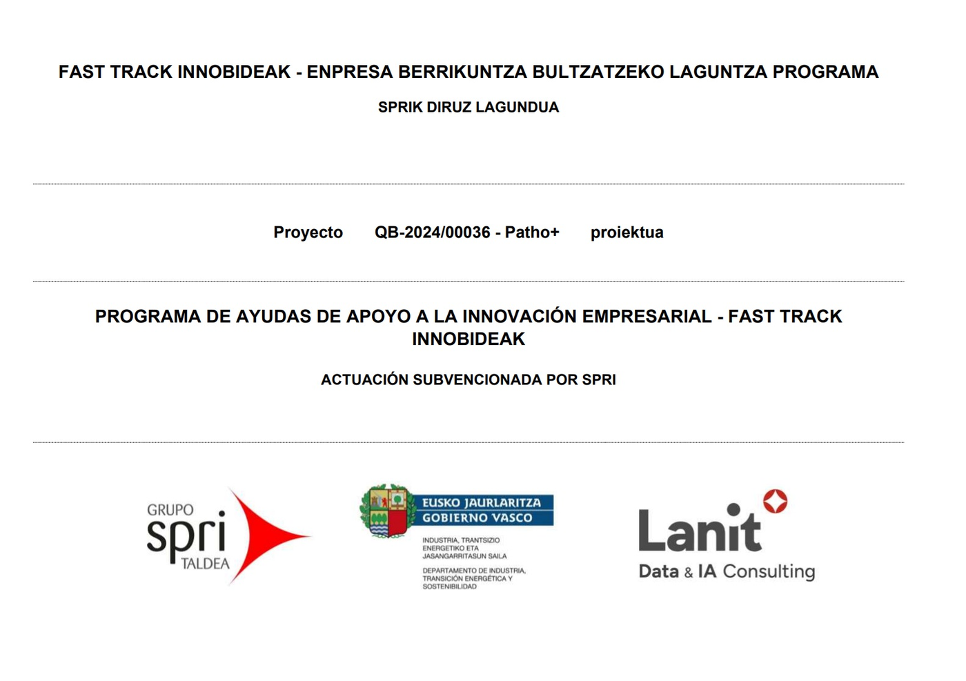 Fast Track Innobideak SPRI